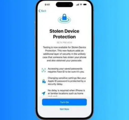 临川苹果授权维修店分享被盗设备保护功能开启方法