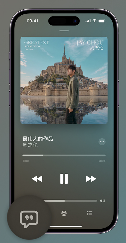 临川iphone维修分享如何在iPhone上使用Apple Music全新唱歌功能 