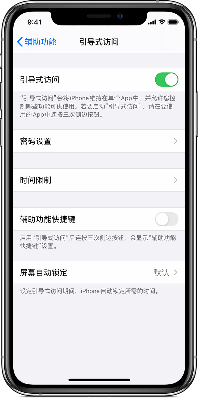 临川苹果手机维修分享如何在 iPhone 上退出引导式访问 