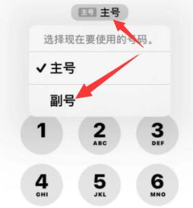 临川苹果14维修店分享iPhone 14 Pro Max使用副卡打电话的方法 