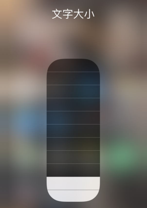 临川苹果手机维修分享小技巧：在 iPhone 控制中心快速调节字体大小 